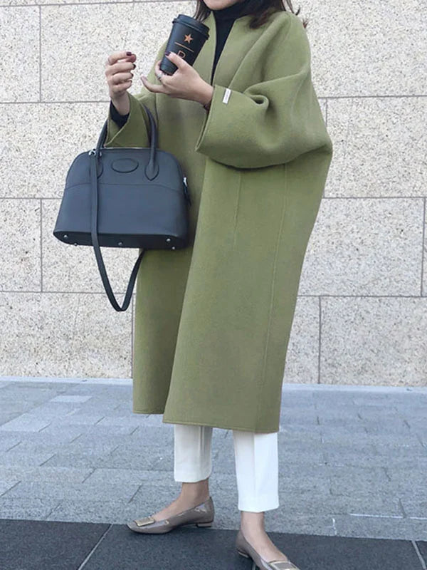 Long Wool Coat for Women