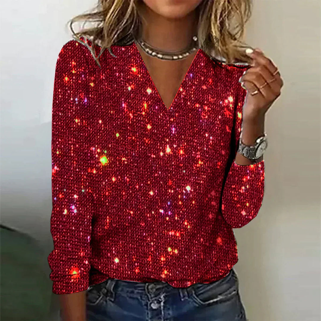 Pullover Brilliant with V-neck