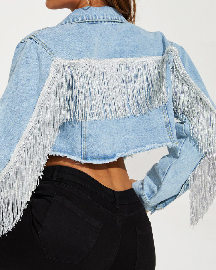 Ripped Denim Jacket