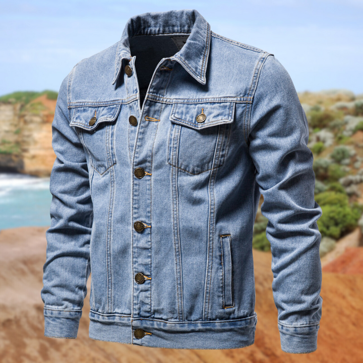 Denim Jacket with Classic Design