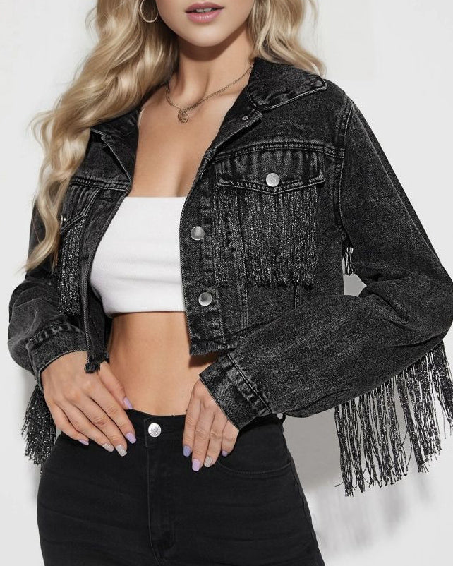 Ripped Denim Jacket