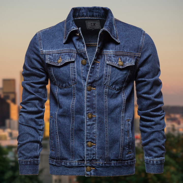 Denim Jacket with Classic Design