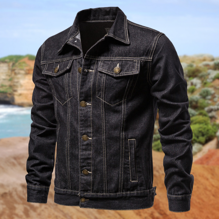 Denim Jacket with Classic Design