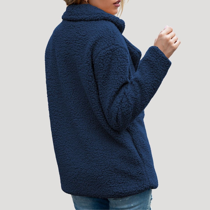 Women's Teddy Fleece Double-Breasted Winter Jacket