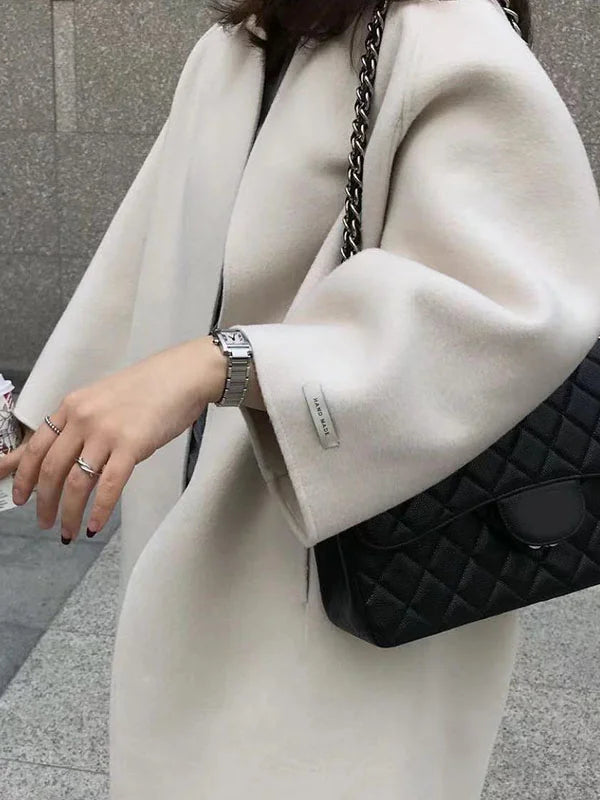 Long Wool Coat for Women