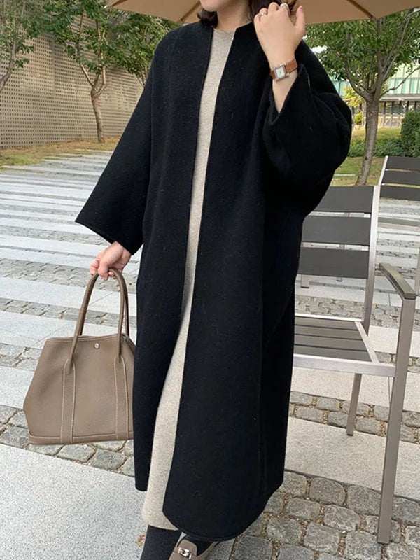Long Wool Coat for Women