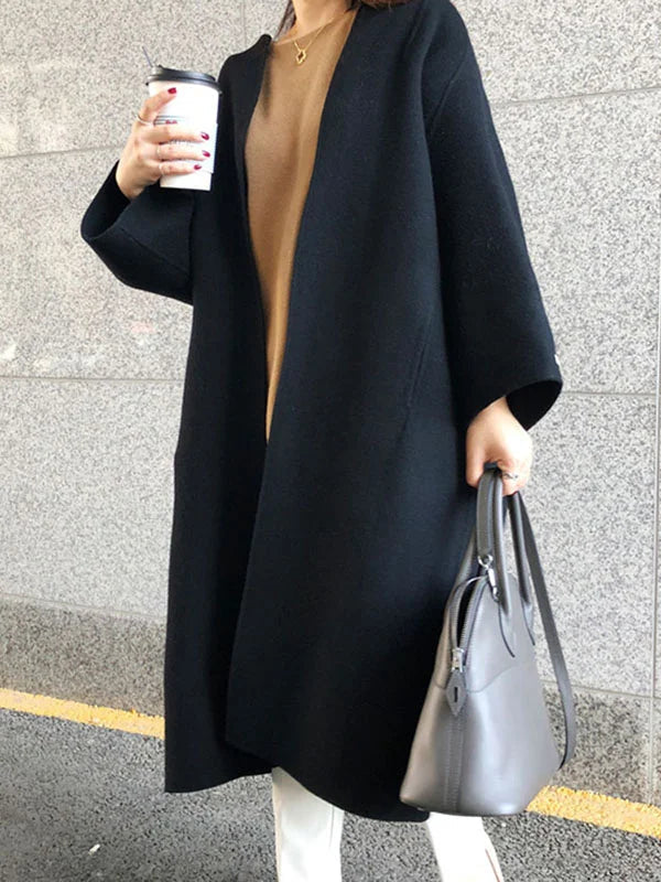 Long Wool Coat for Women