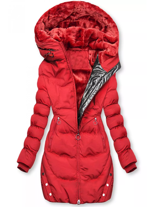 Quilted Jacket with Warm Fleece Lining