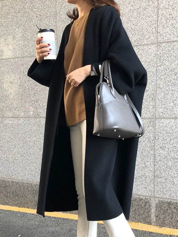 Long Wool Coat for Women