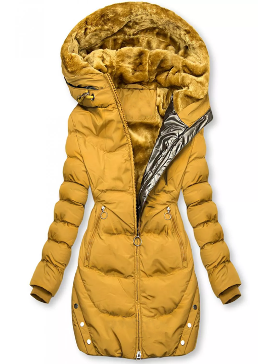Quilted Jacket with Warm Fleece Lining