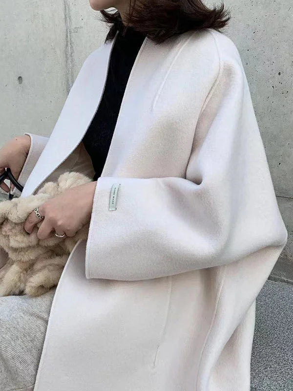 Long Wool Coat for Women