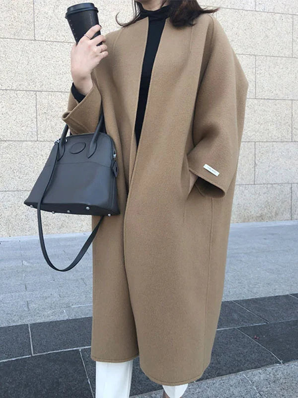 Long Wool Coat for Women