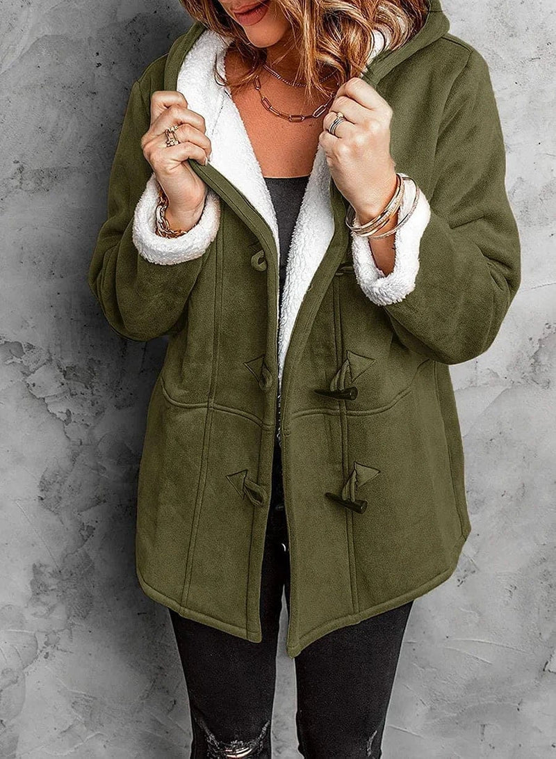 Jacket with Hood made of Soft Fabric