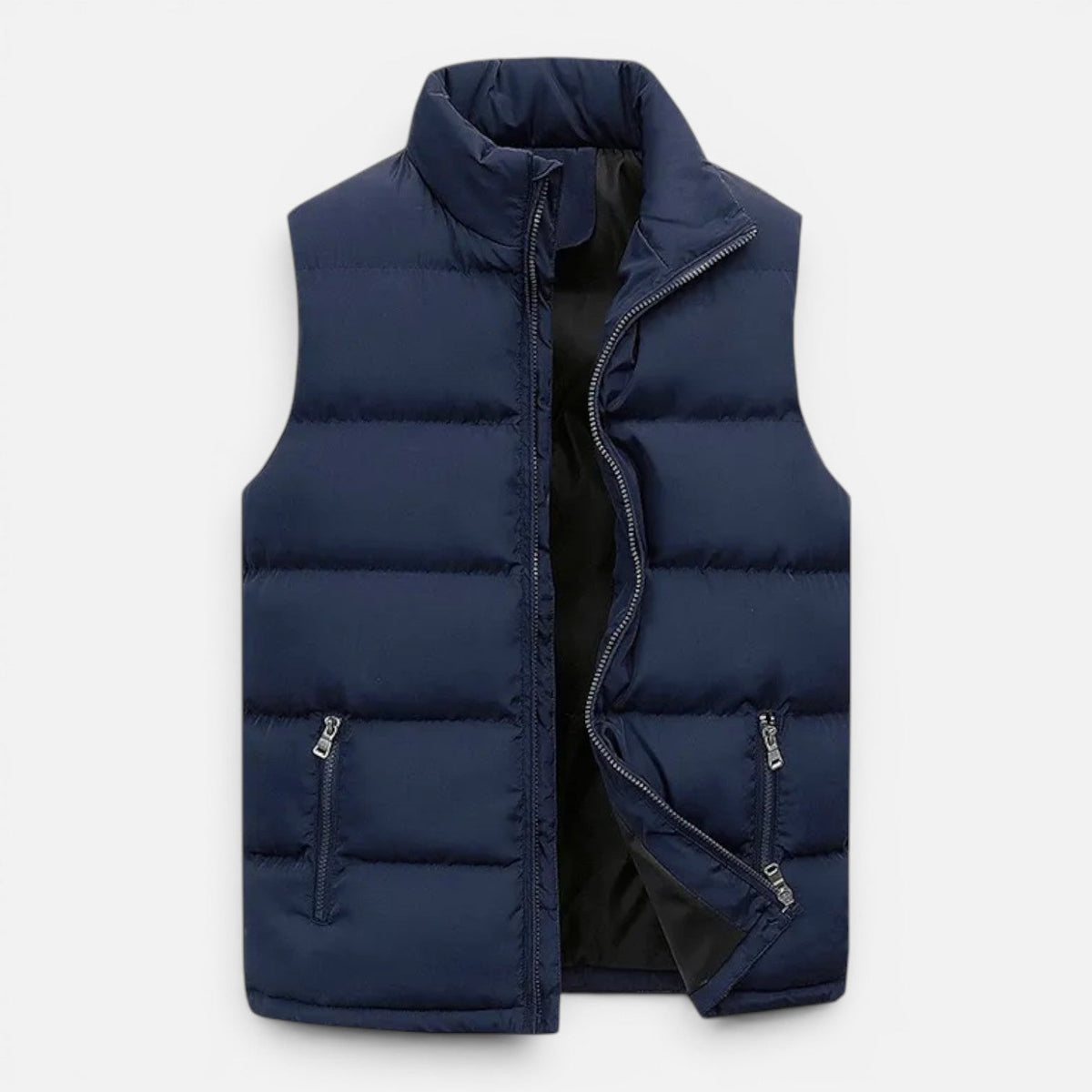 Men’s Quilted Puffer Vest Lightweight Warmth Classic Fit