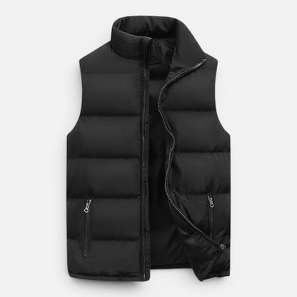 Men’s Quilted Puffer Vest Lightweight Warmth Classic Fit