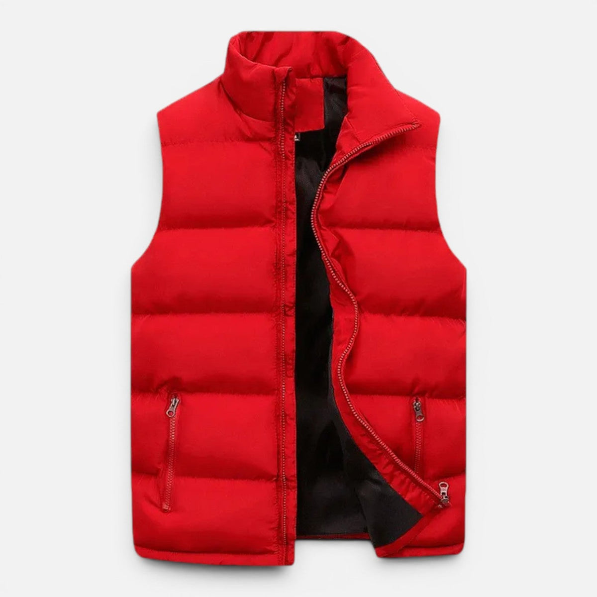 Men’s Quilted Puffer Vest Lightweight Warmth Classic Fit