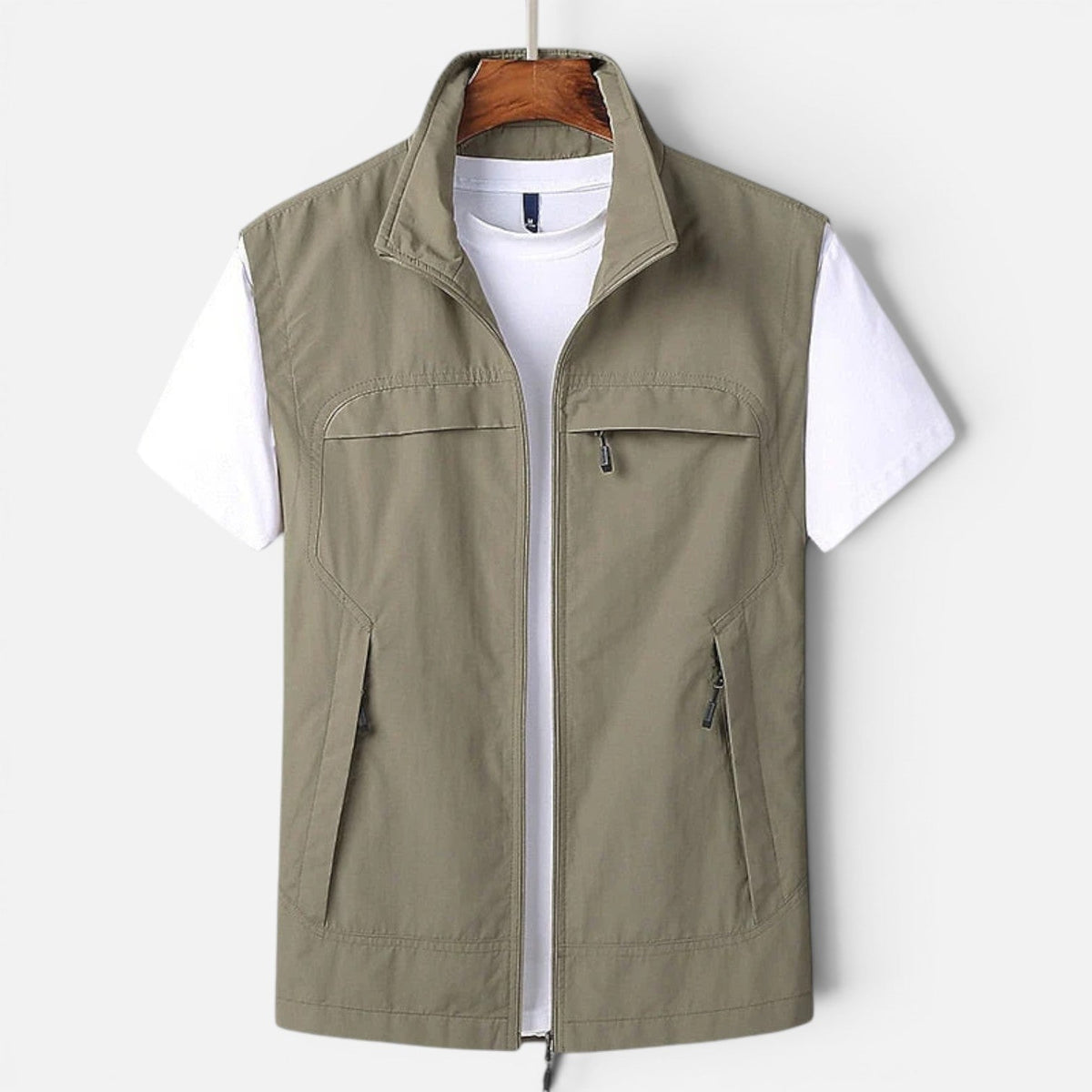 Men's Lightweight Zip Gilet Vest