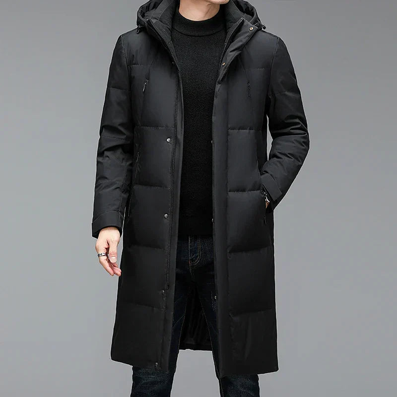 Warmer Winter Down Parka for Men Waterproof and Breathable