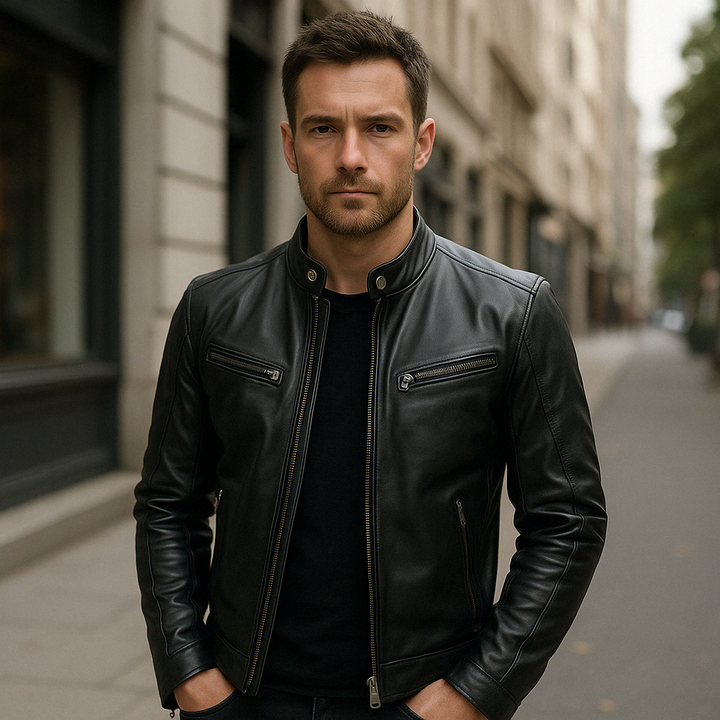 Leather Jacket - Men's Fashion