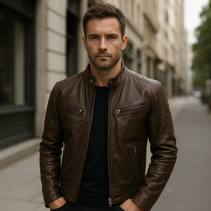 Leather Jacket - Men's Fashion
