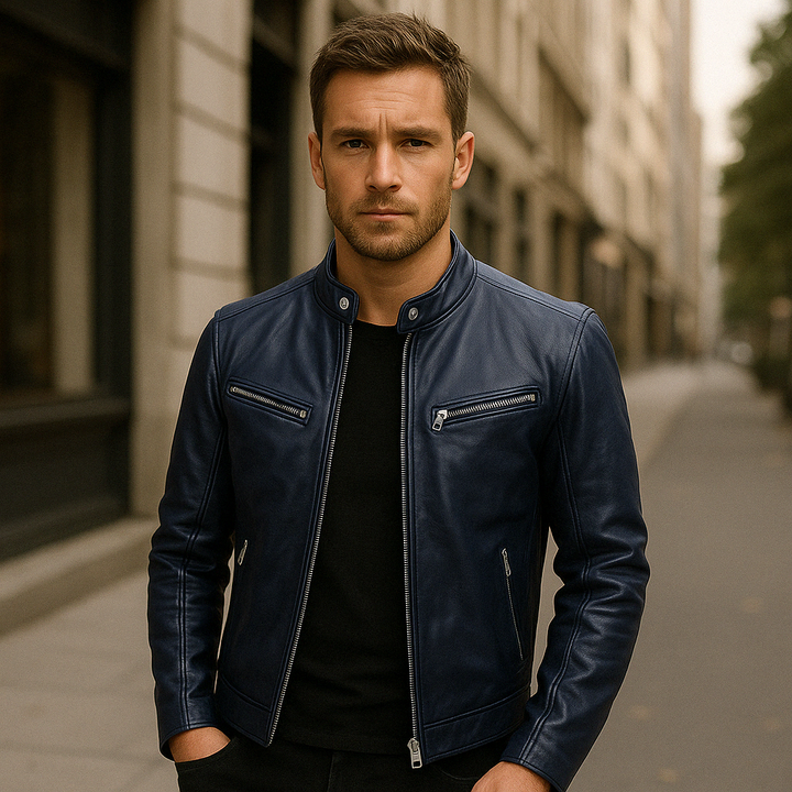 Leather Jacket - Men's Fashion