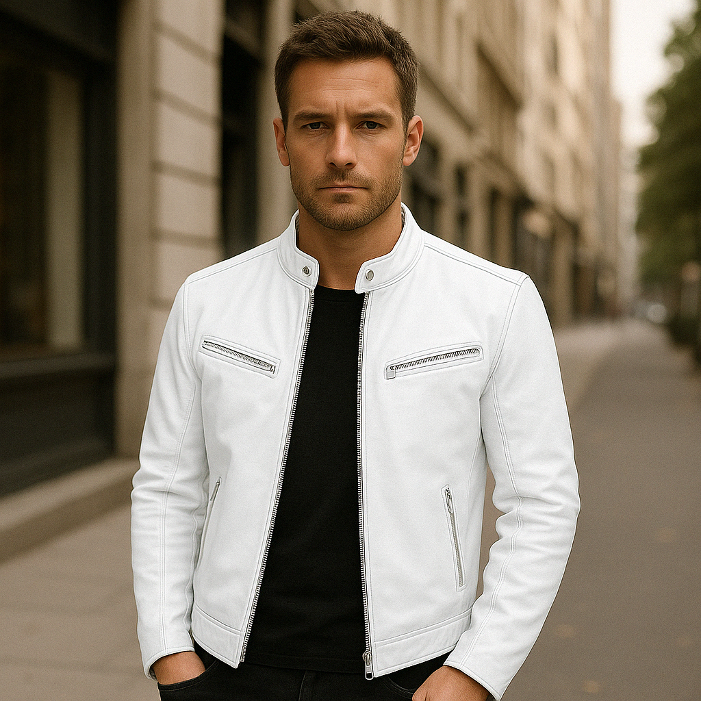 Leather Jacket - Men's Fashion