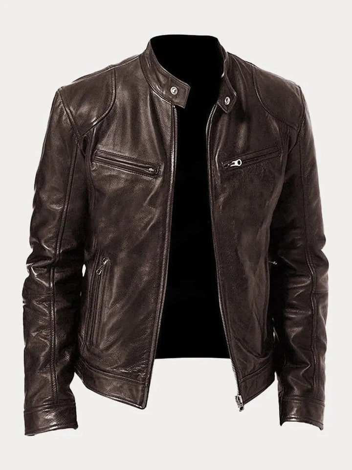 Leather Jacket - Men's Fashion