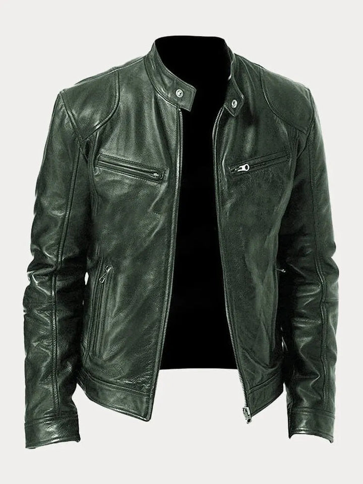 Leather Jacket - Men's Fashion