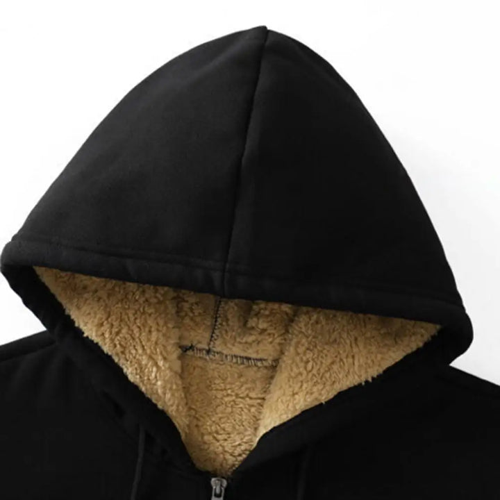 Hoodie made of Lambswool - Warm & Soft Sweatshirt with Hood and Plush Lining for Winter