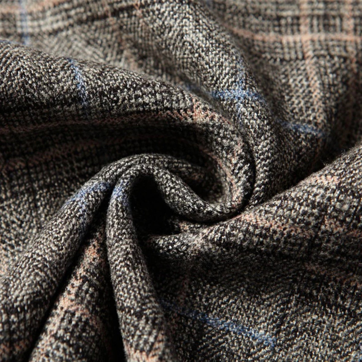 Men's Checked Blazer Jacket Slim Fit