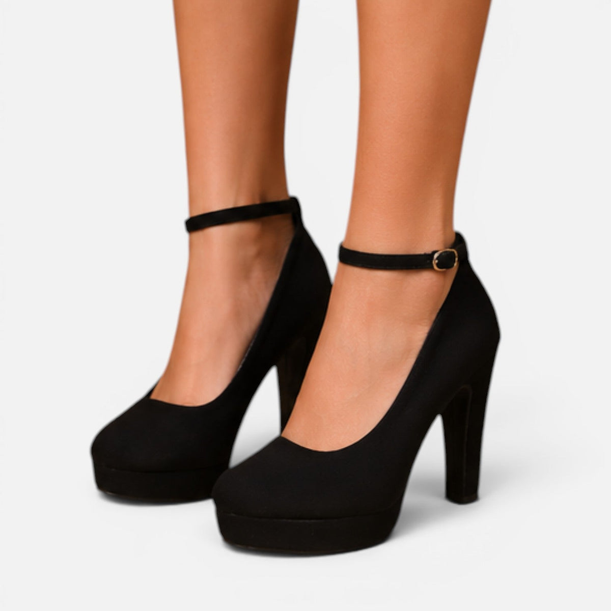 Women’s Black Platform Heels for Wedding & Evening Wear