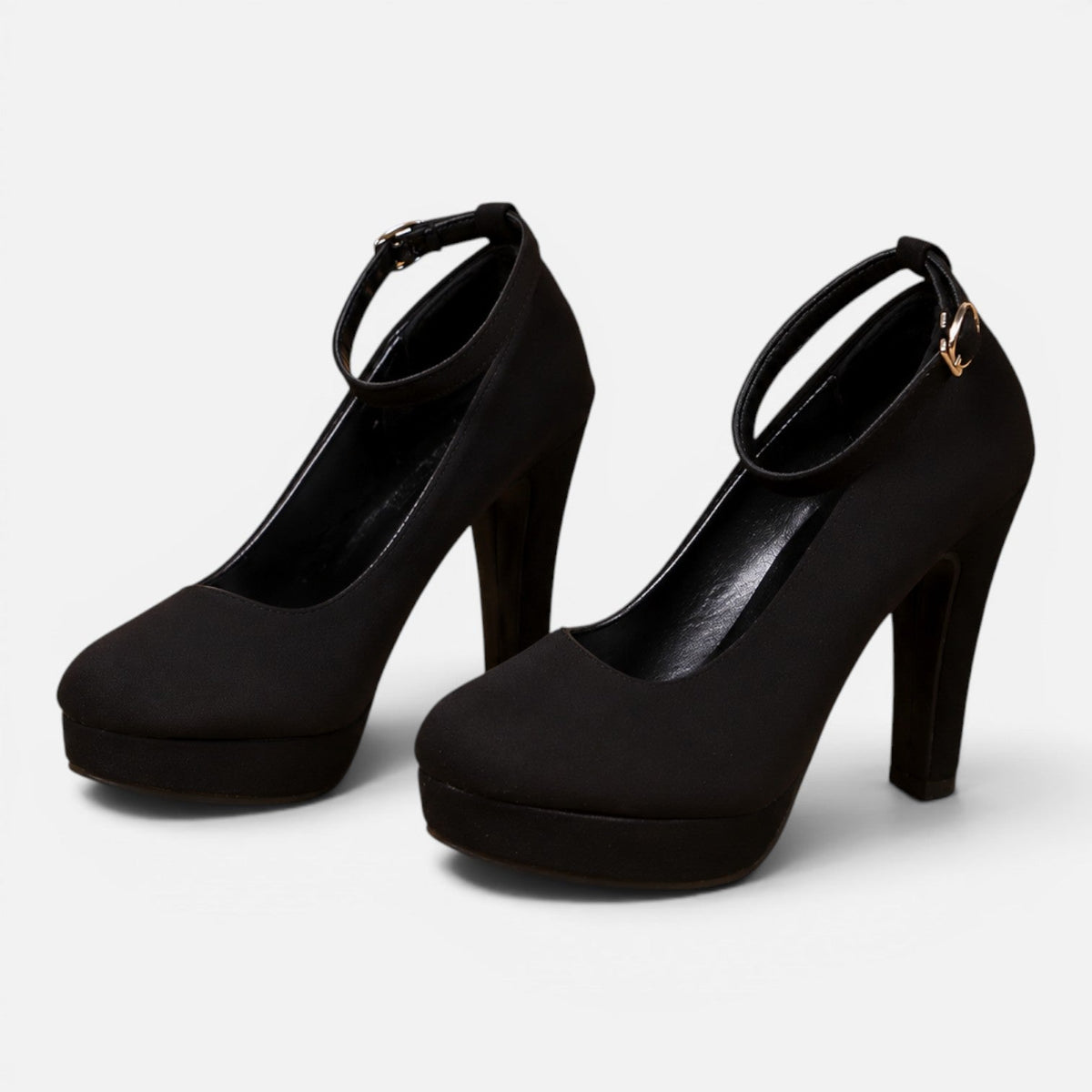 Women’s Black Platform Heels for Wedding & Evening Wear