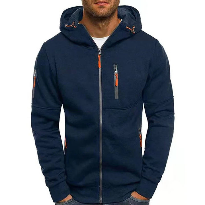 Hoodie with Full Zipper - Comfortable Hoodie