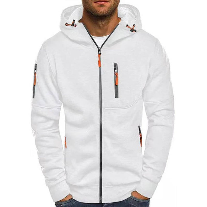 Hoodie with Full Zipper - Comfortable Hoodie