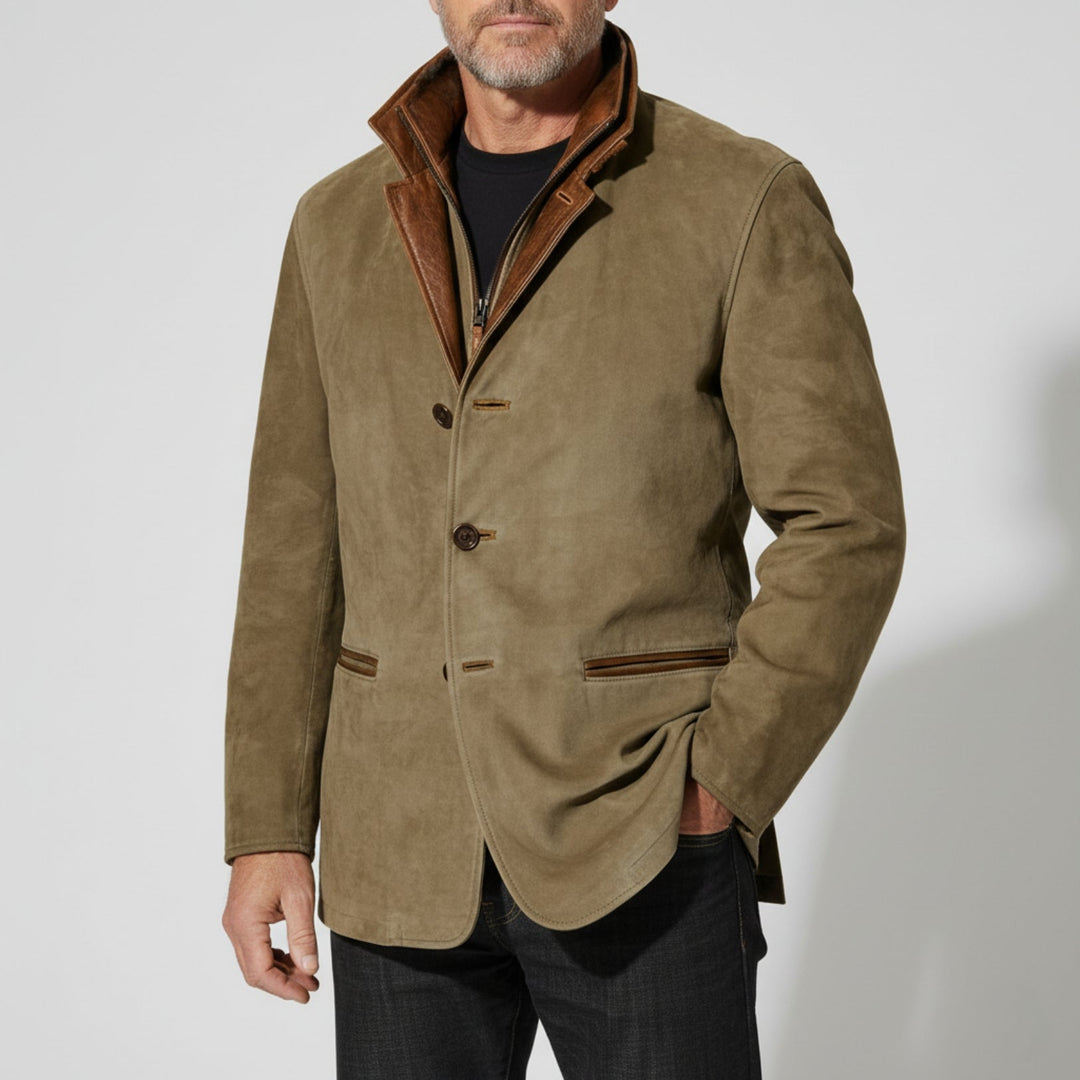 Suede Jacket - Casual and Business
