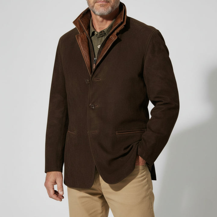 Suede Jacket - Casual and Business
