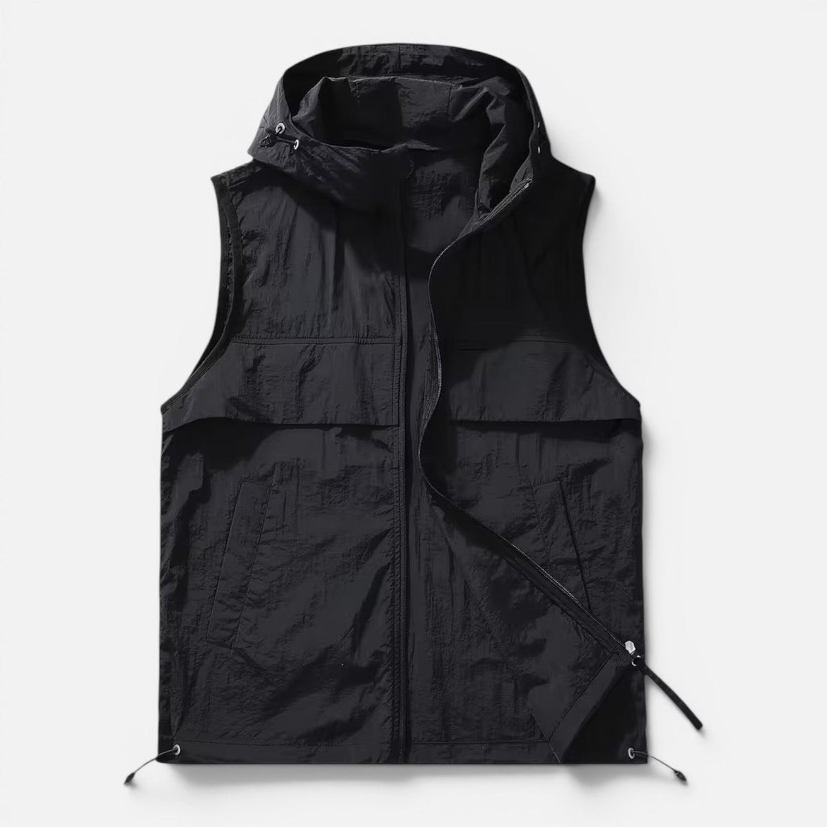 Men's Lightweight Hooded Utility Vest
