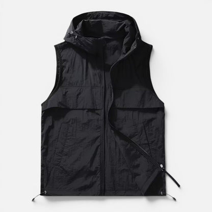 Men's Lightweight Hooded Utility Vest