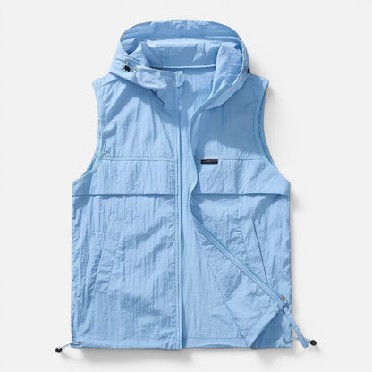 Men's Lightweight Hooded Utility Vest