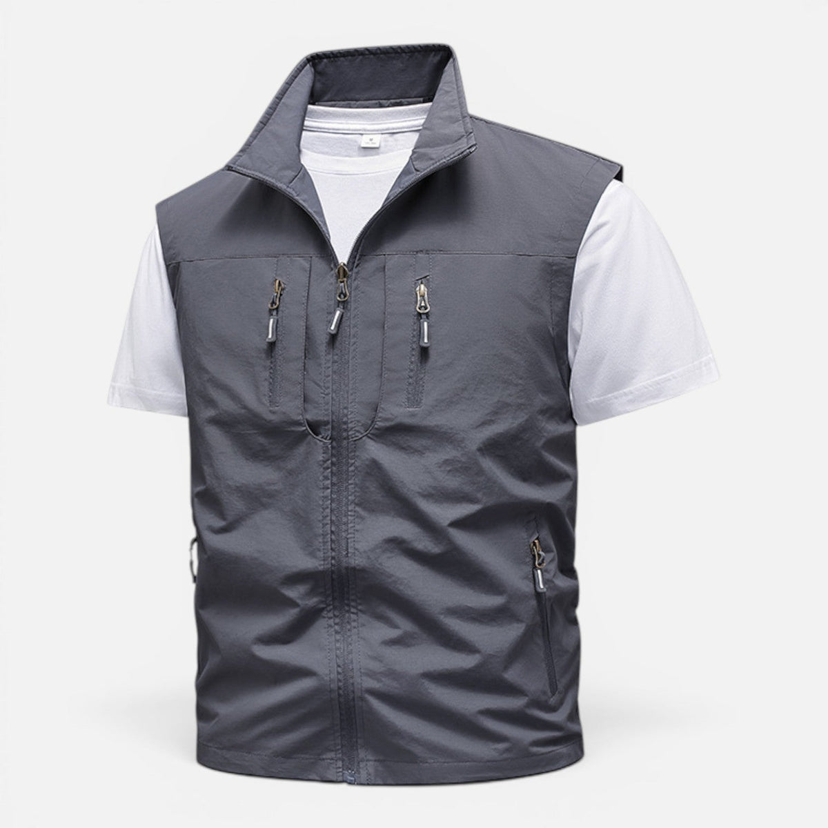 Men's Lightweight Multi-Pocket Utility Gilet