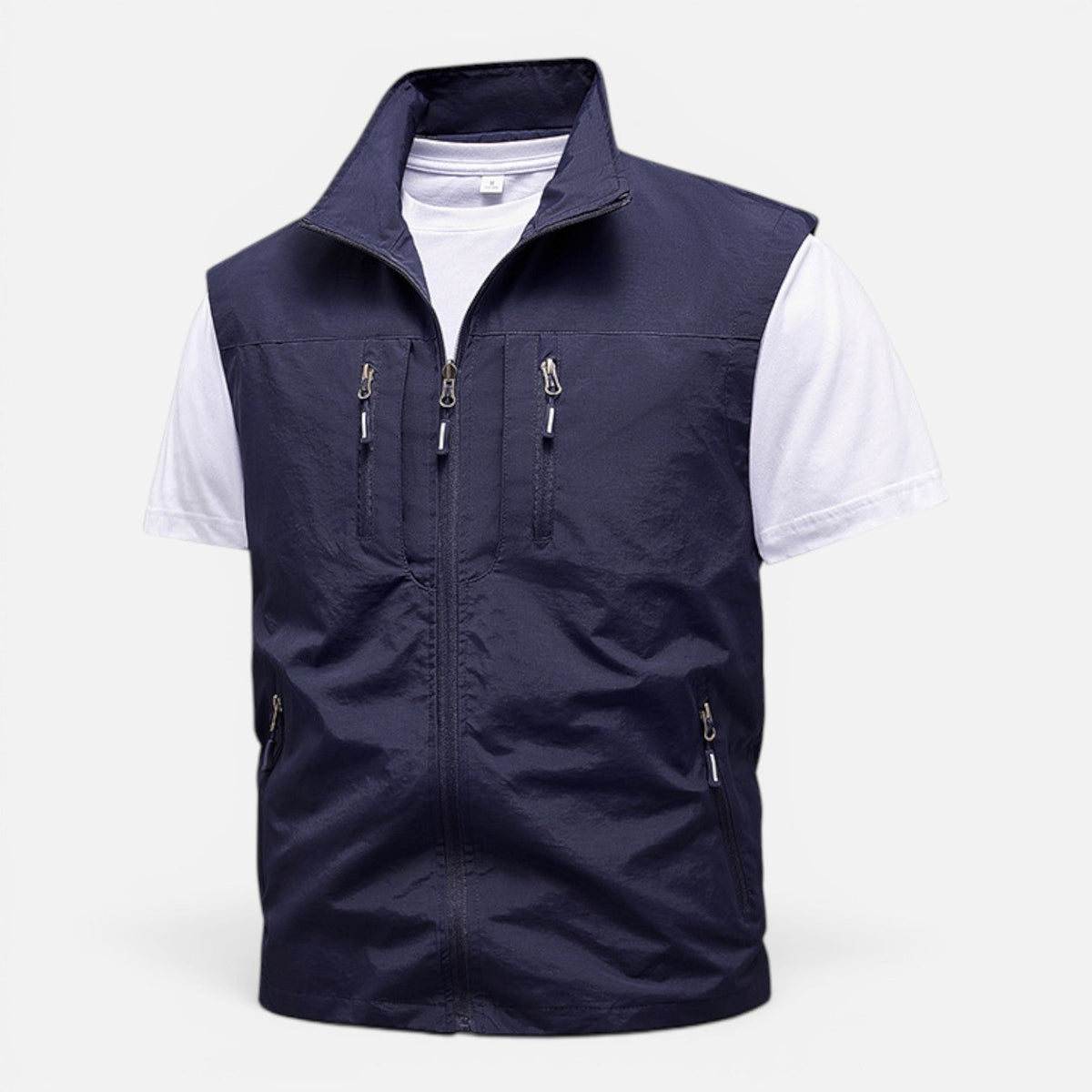 Men's Lightweight Multi-Pocket Utility Gilet