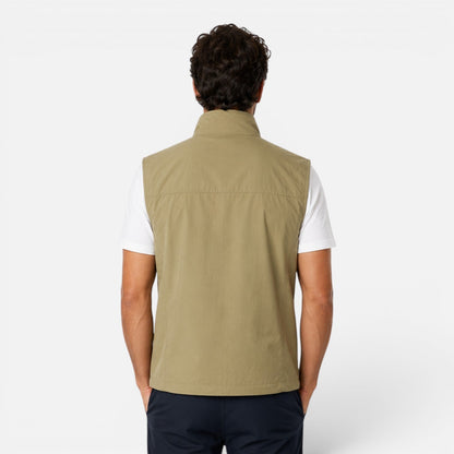 Men’s Lightweight Outdoor Utility Vest with Zip Pockets