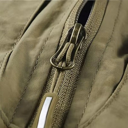 Men’s Lightweight Outdoor Utility Vest with Zip Pockets
