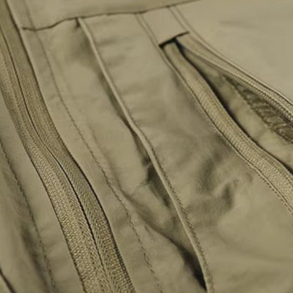 Men’s Lightweight Outdoor Utility Vest with Zip Pockets