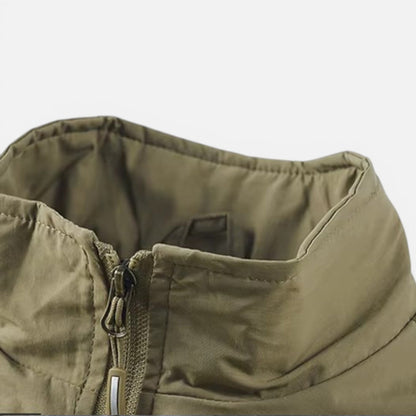 Men’s Lightweight Outdoor Utility Vest with Zip Pockets