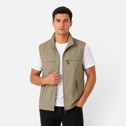 Men's Lightweight Zip Gilet Vest