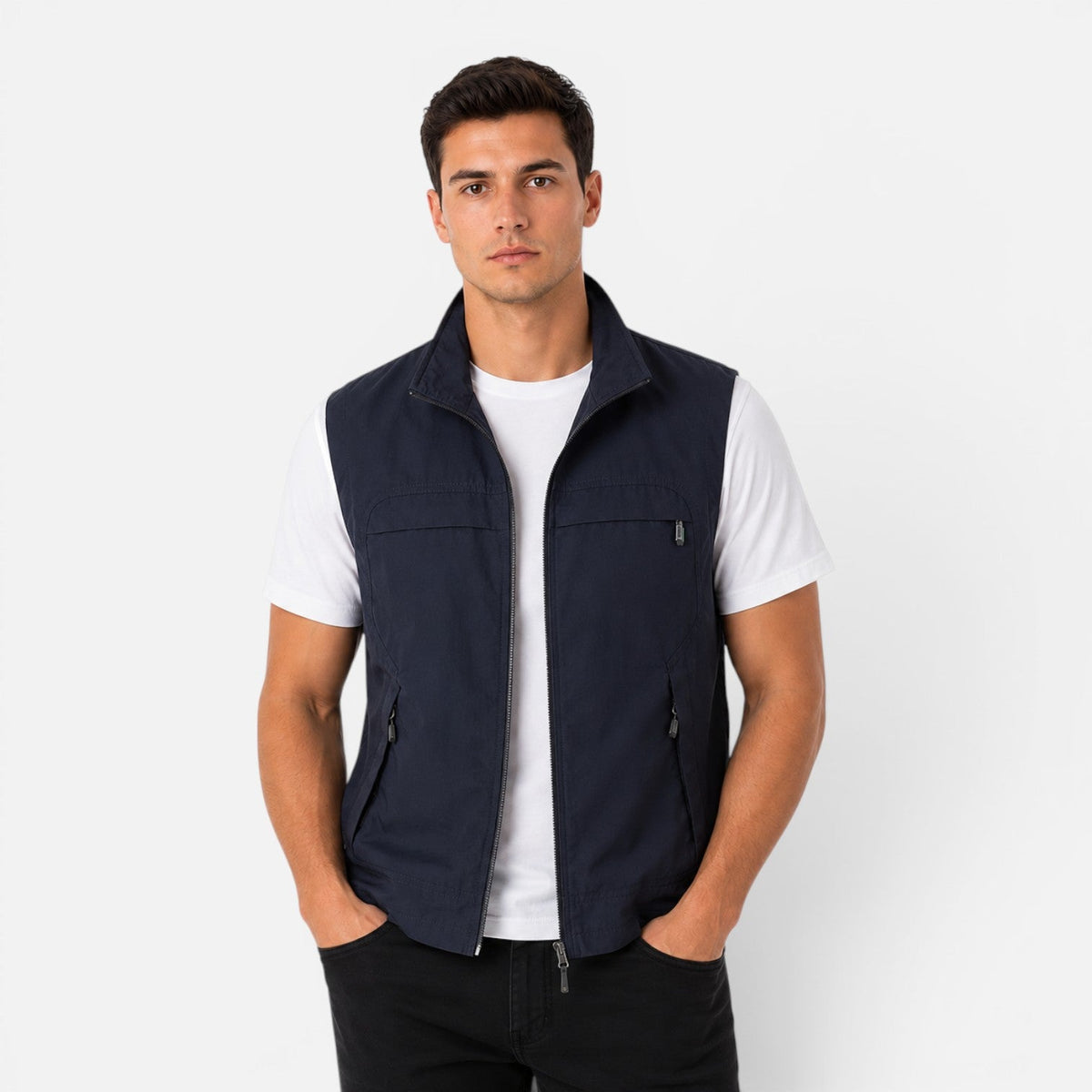 Men's Lightweight Zip Gilet Vest
