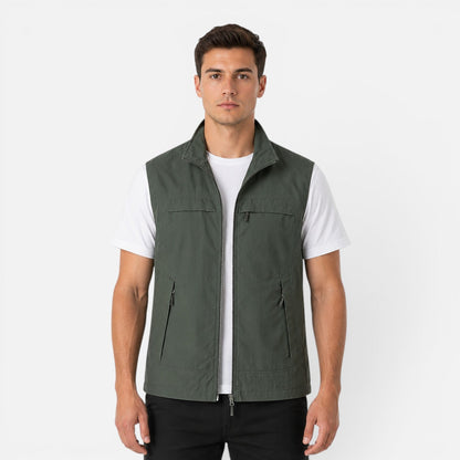 Men's Lightweight Zip Gilet Vest