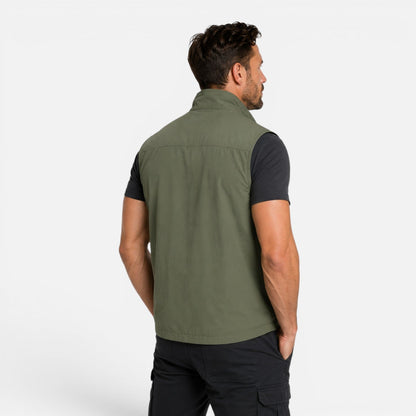 Men's Multi-Pocket Utility Gilet Vest
