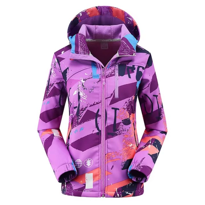 Multifunctional Waterproof Softshell Winter Jacket with Hood